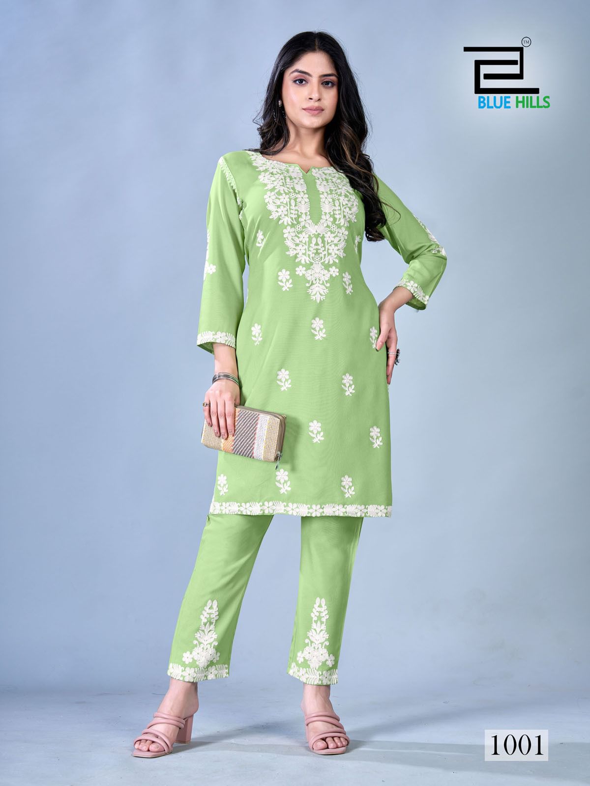Sunburn 2024 By Blue Hills Rayon Embroidery Kurti With Bottom Wholesale Clothing Suppliers In India
